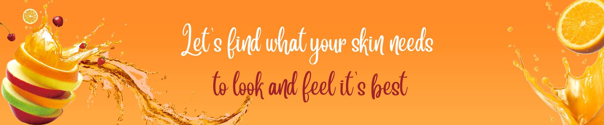 Feed your skin with the daily diet of fresh fruit and veggies