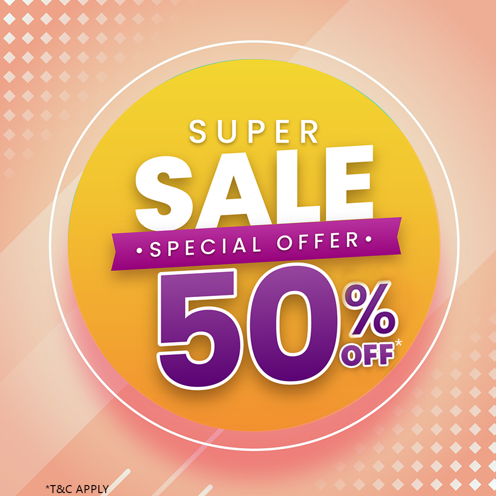 Sale 50% Off