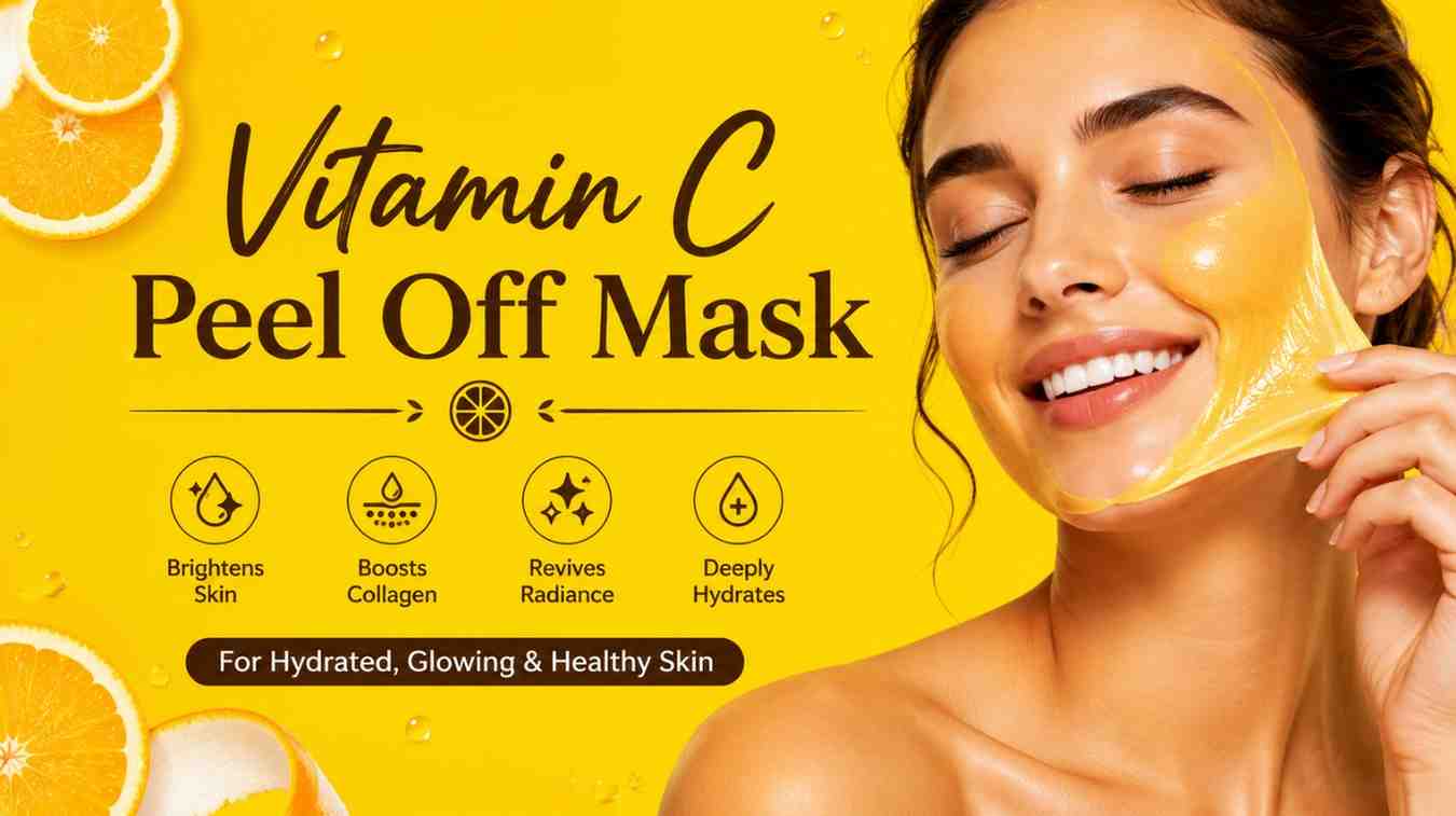 BEST VITAMIN C PEEL OFF MASK FOR GLOWING, RADIANT SKIN