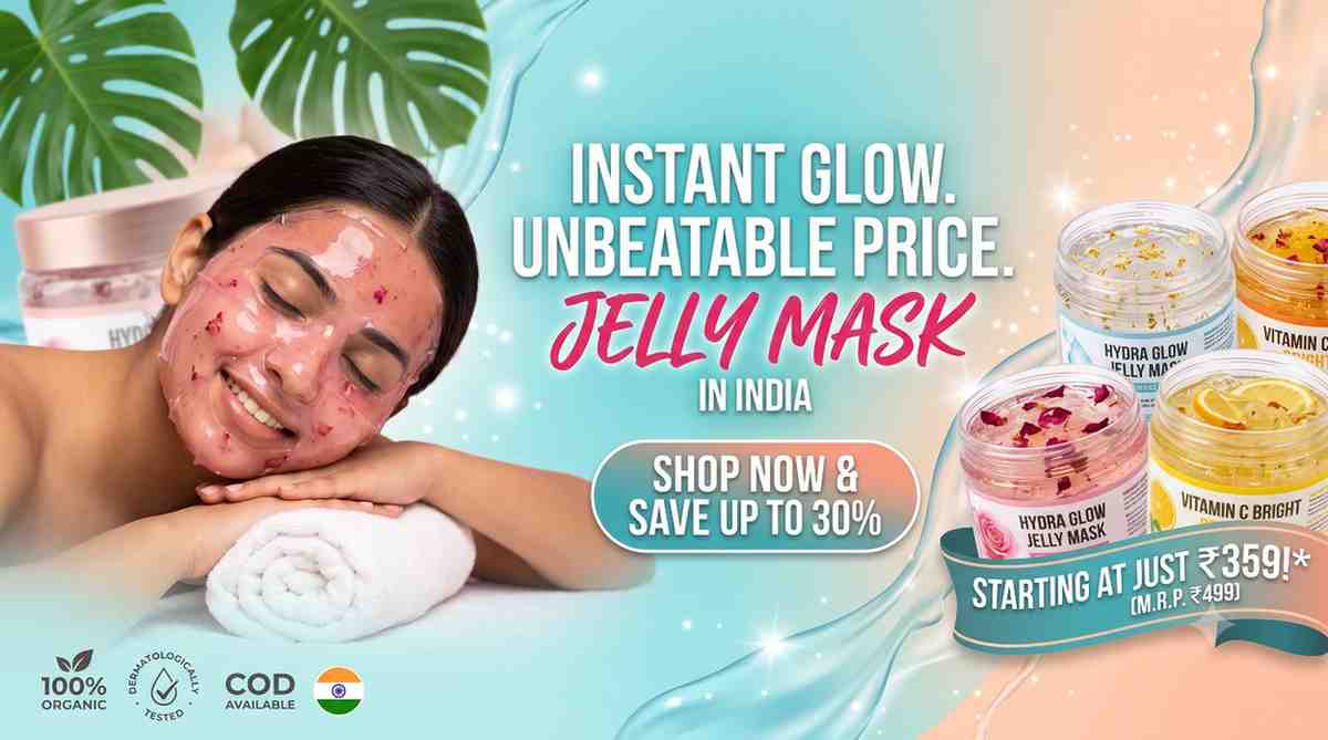 JELLY MASK PRICE IN INDIA | PREMIUM HYDRO JELLY MASKS FOR SALON & SKINCARE