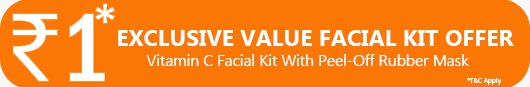 Vitamin C Facial Kit With Peel-Off Rubber Mask At Rs-1