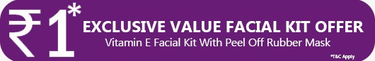 Vitamin E Facial Kit With Peel Off Rubber Mask At Rs-1