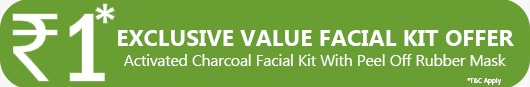 Activated Charcoal Facial Kit With Peel Off Rubber Mask At Rs-1 