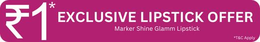 Marker Shine Glamm Lipstick At Rs-1