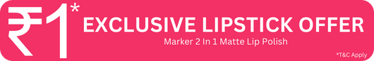 Marker 2 In 1 Matte Lip Polish At Rs-1