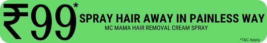 Mc mama Hair Removal Cream Spray Pack Of 2 At Rs-99