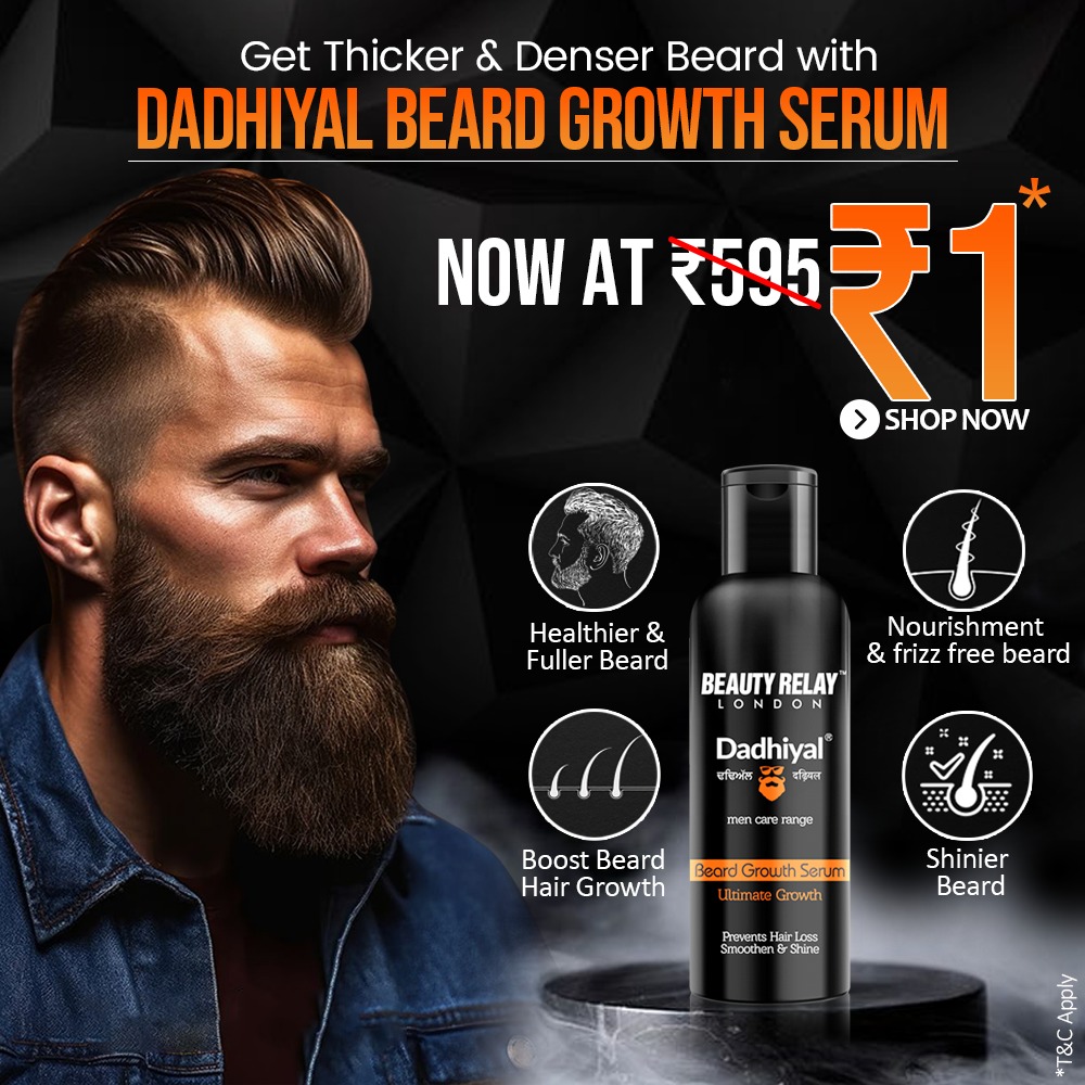 Beard Growth Serum At Rs-1