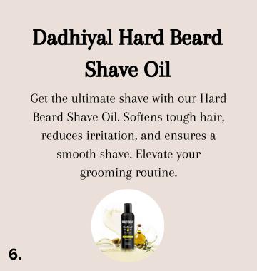 Hard Beard Shave Oil - 100ml