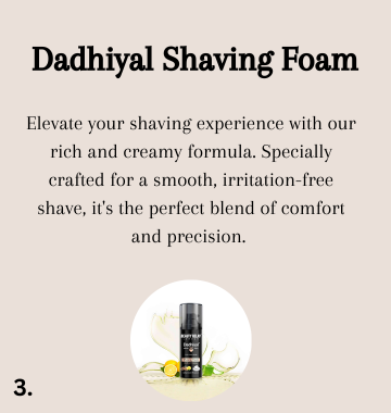 Dadhiyal Shaving Foam - 65g