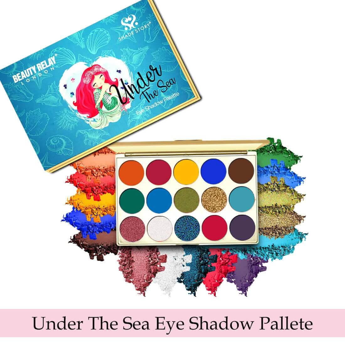 Shade Story Under the Sea Eye Shadow Palette - 45g