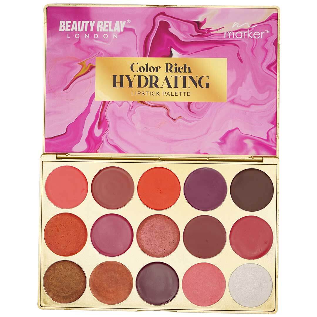 Marker Color Rich Hydrating Lipstick Palette - 45g