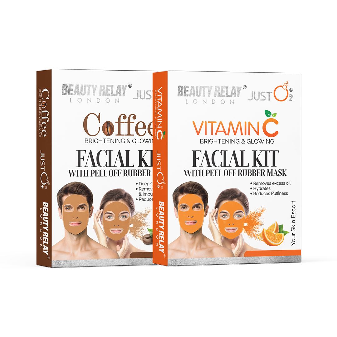 Coffee Facial Kit And Vitamin C Facial Kit