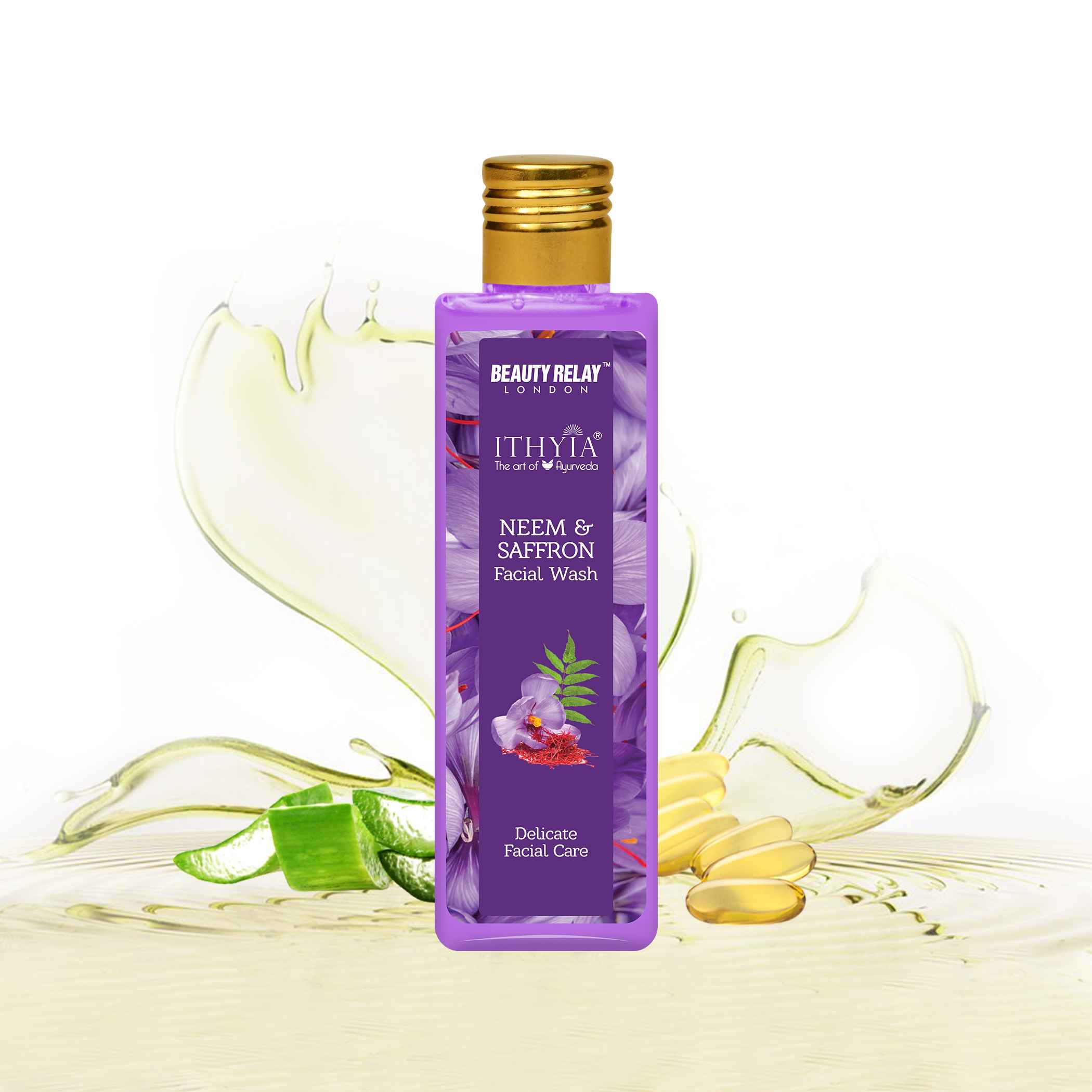 Saffron Facial Wash - 200ml