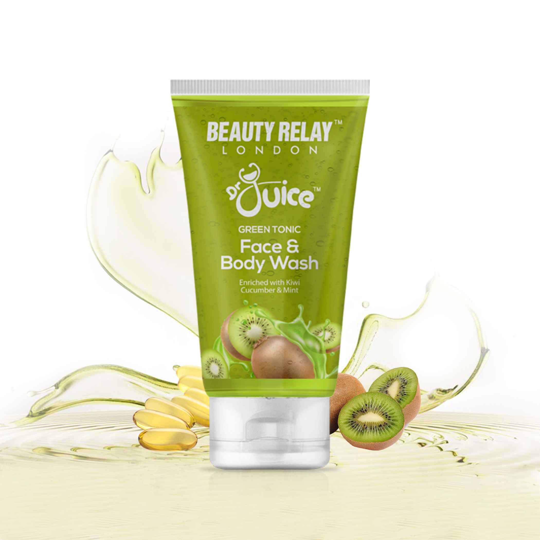  Green Tonic Face & Body Wash - 200ml