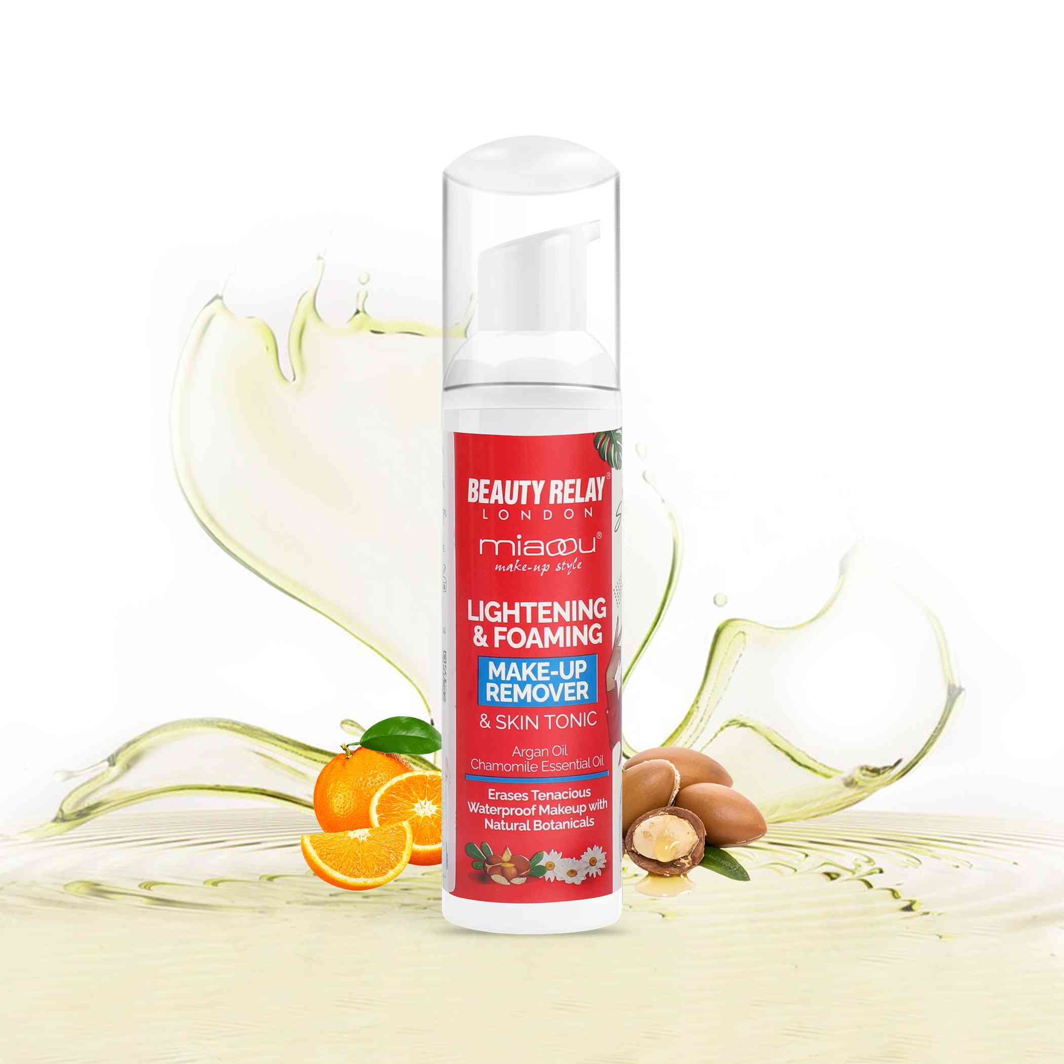 Miaoou Lightening & Foaming Make Up Remover - 80ml