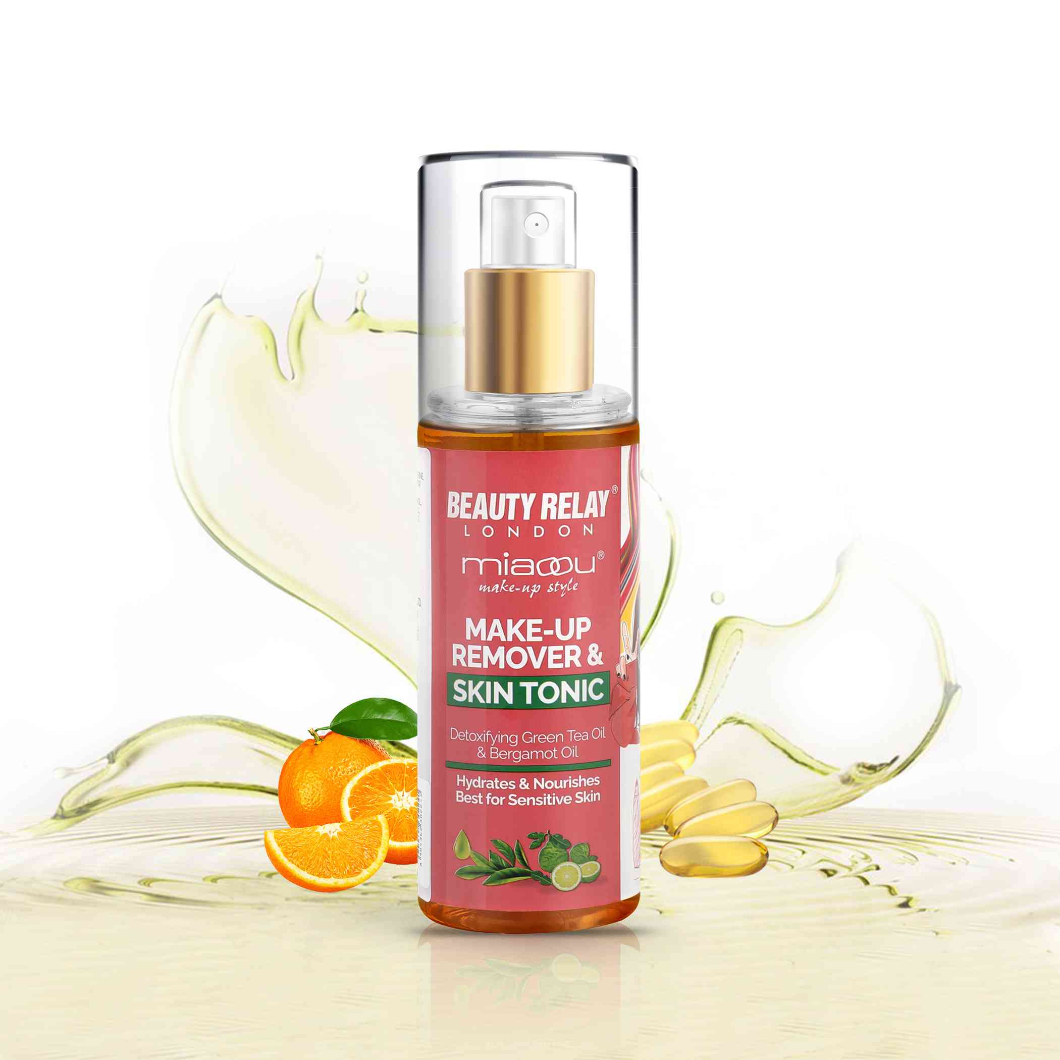 Miaoou Make Up Remover & Skin Tonic - 200ml