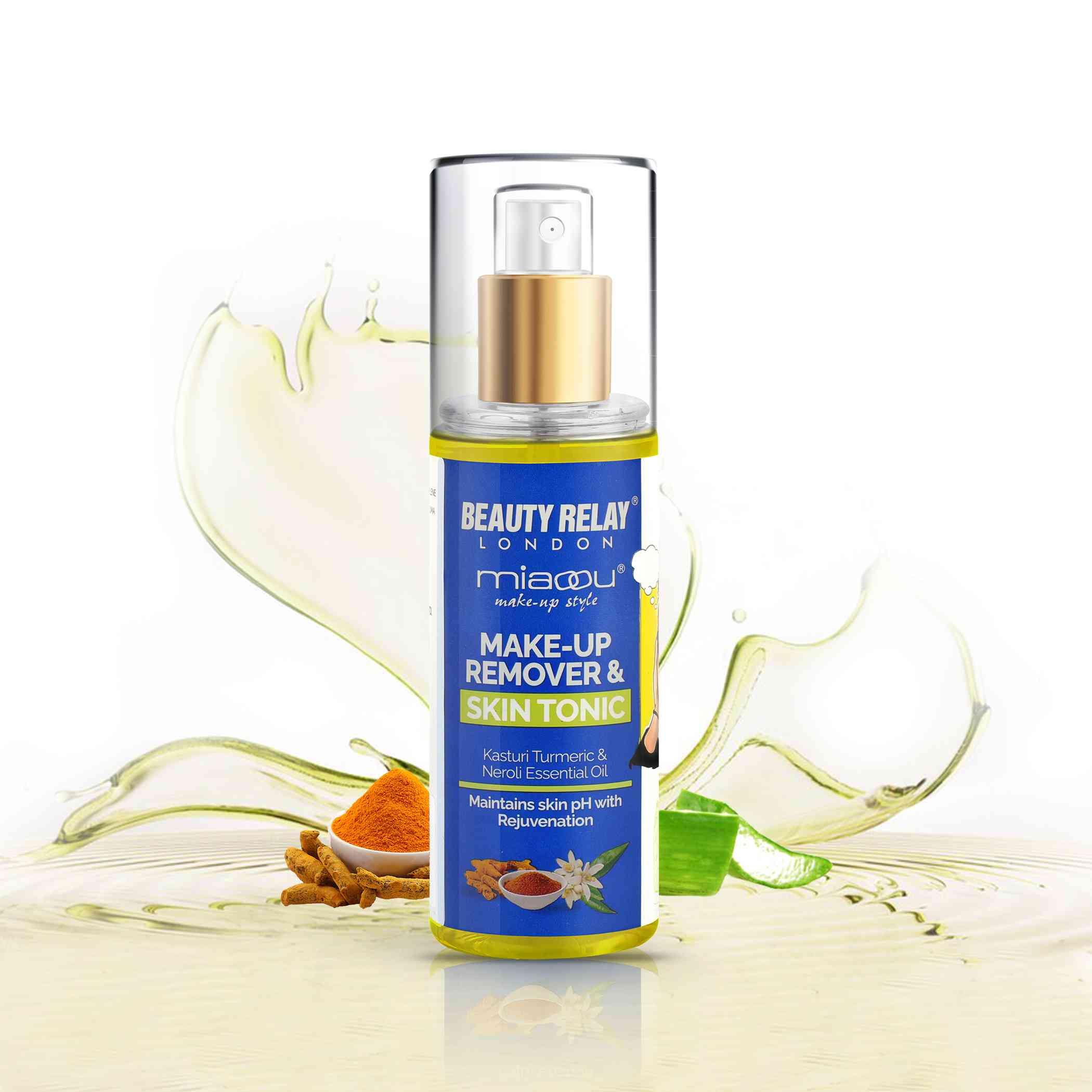 Miaoou Make Up Remover & Skin Tonic Kasturi - 200ml