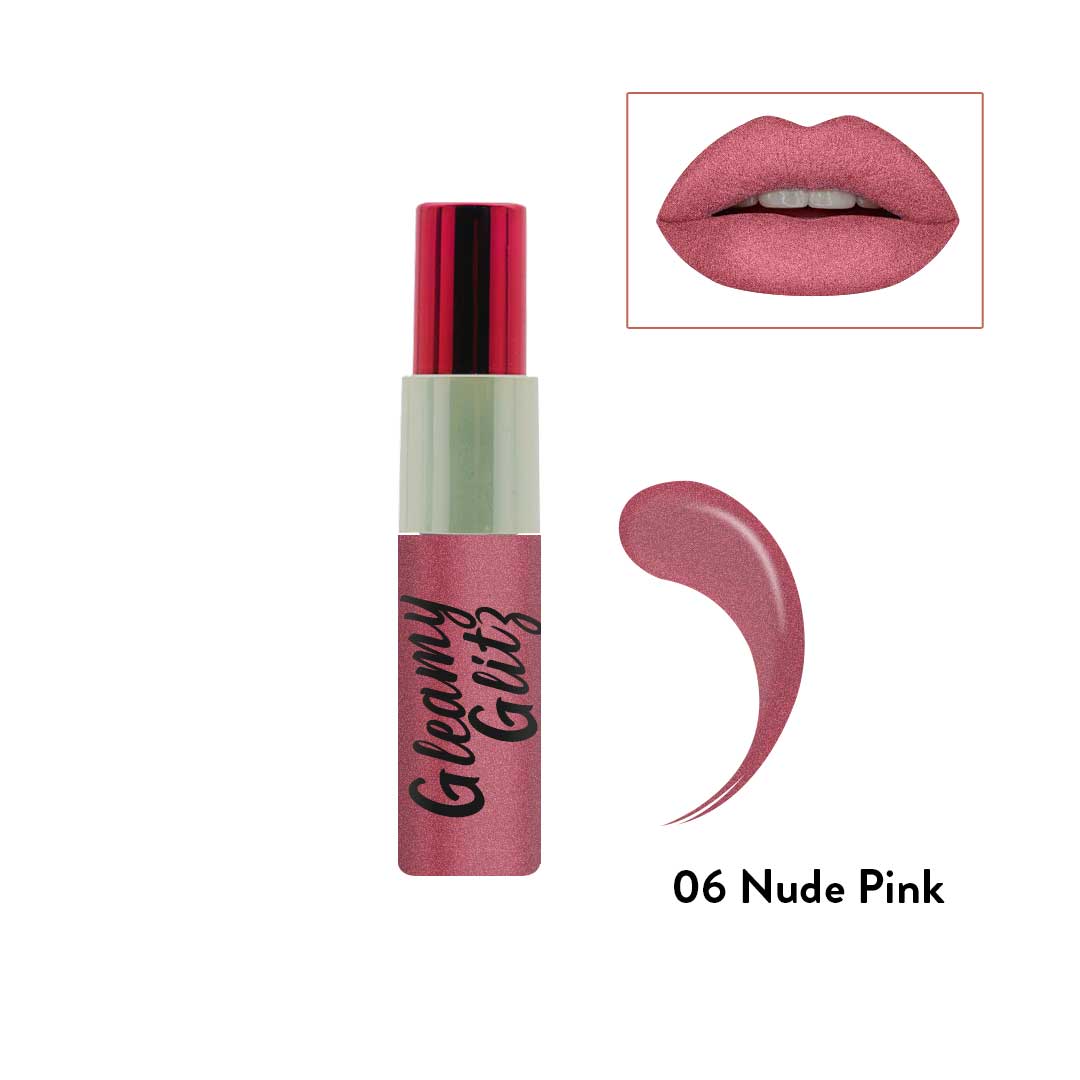 Marker Gleamy Glitz Liquid Matte Lipstick - 8g