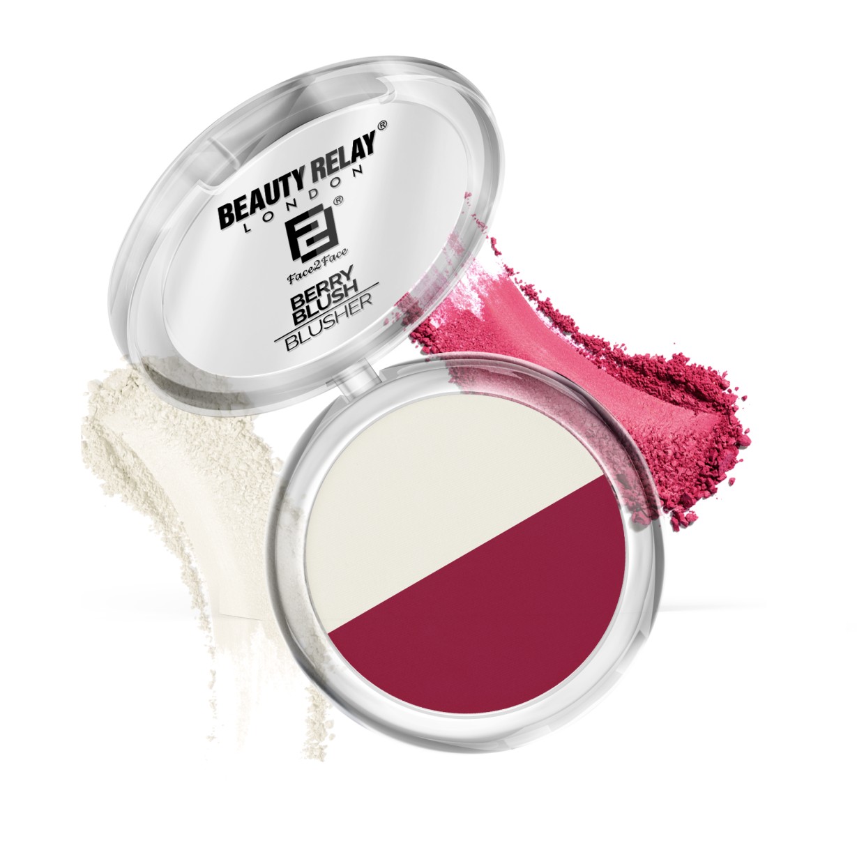 Face 2 Face Berry Blush Dual Tone Blusher - 12g
