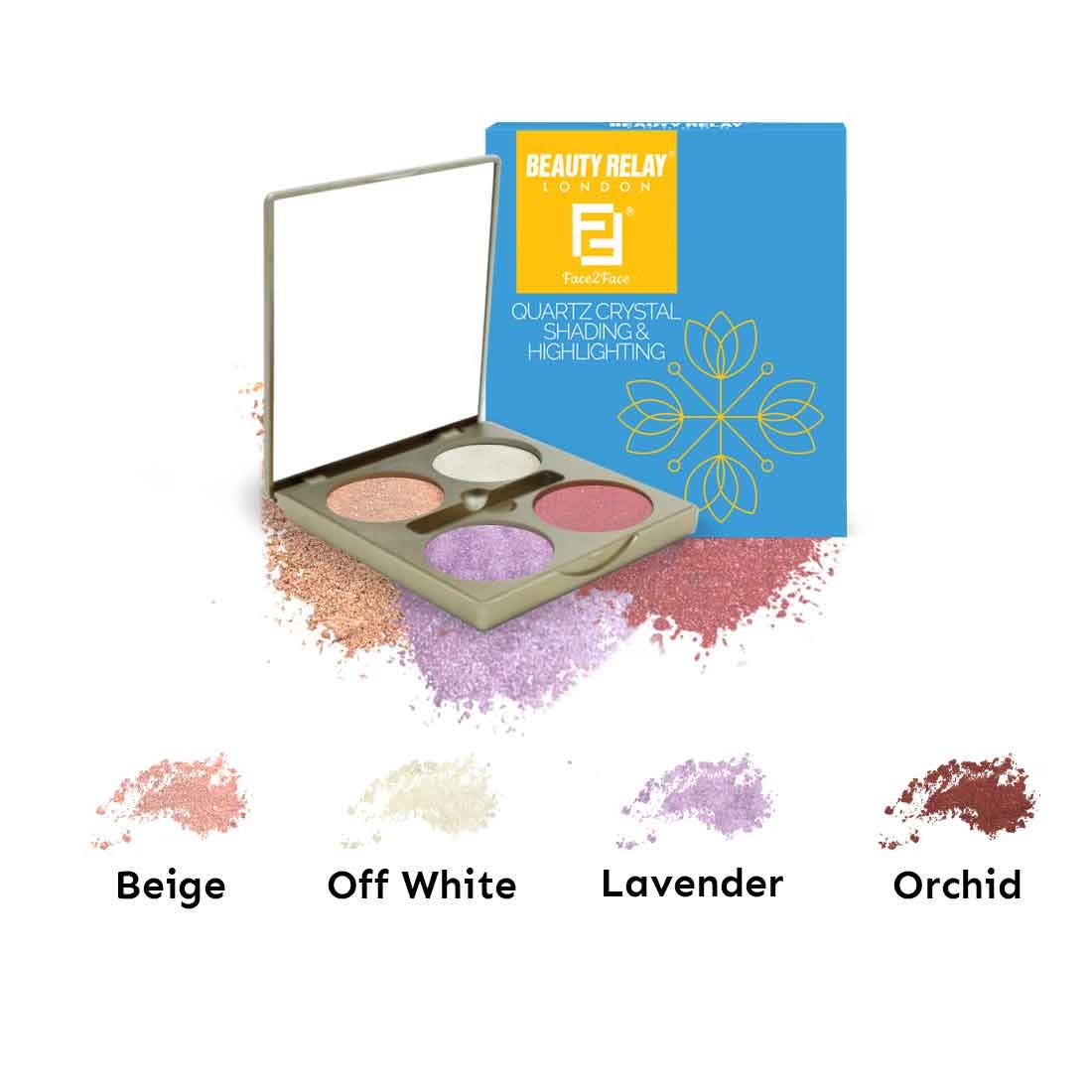 Face 2 Face Quartz Crystal Shading & Highlighting Palette - 14g