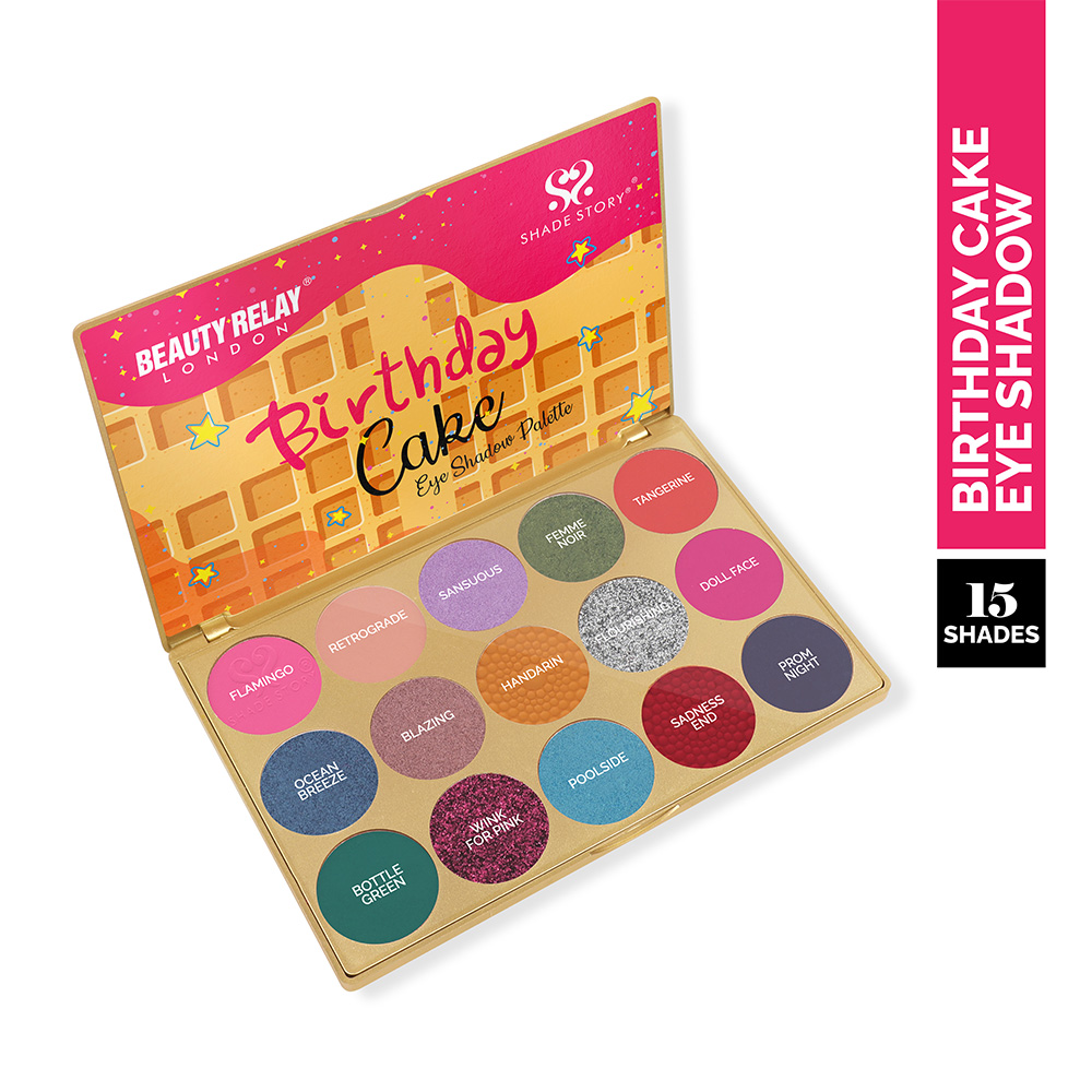 Shade Story Birthday Cake Eye Shadow Palette - 45g