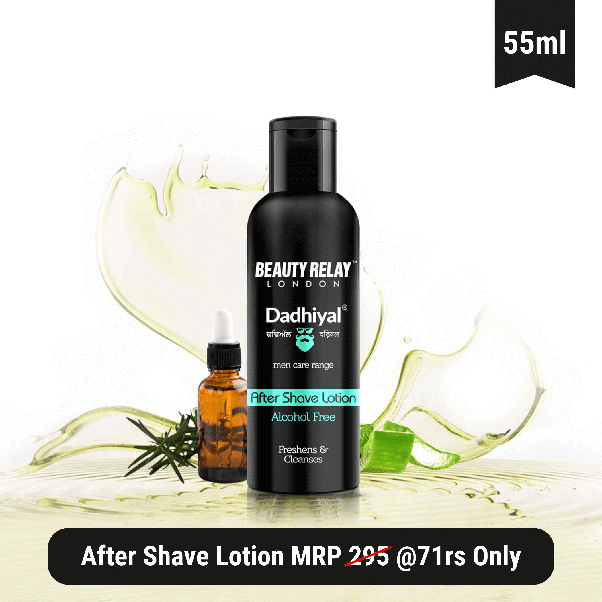 After Shave Lotion MRP 295 @71rs Only