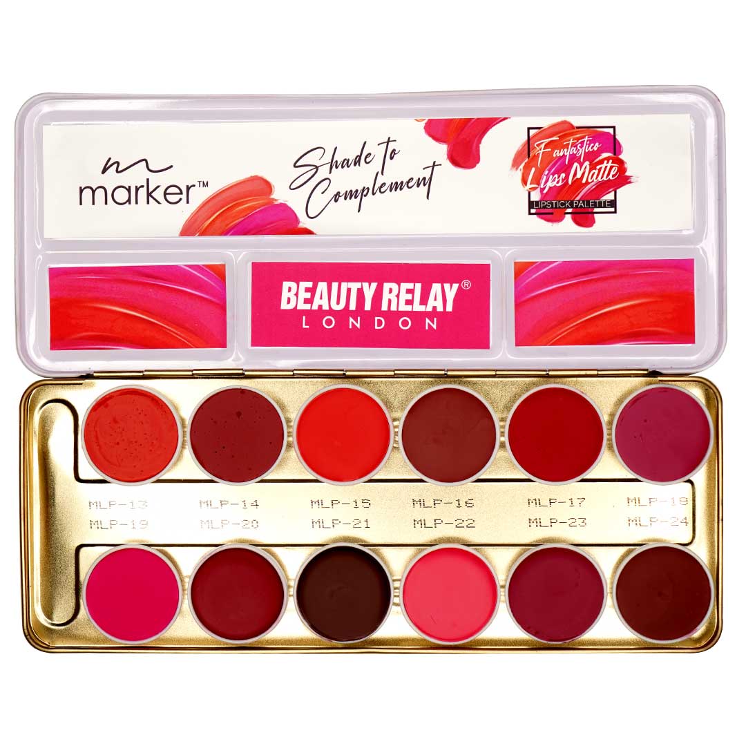 Marker Fantastico Matte Lipstick Palette - 42g