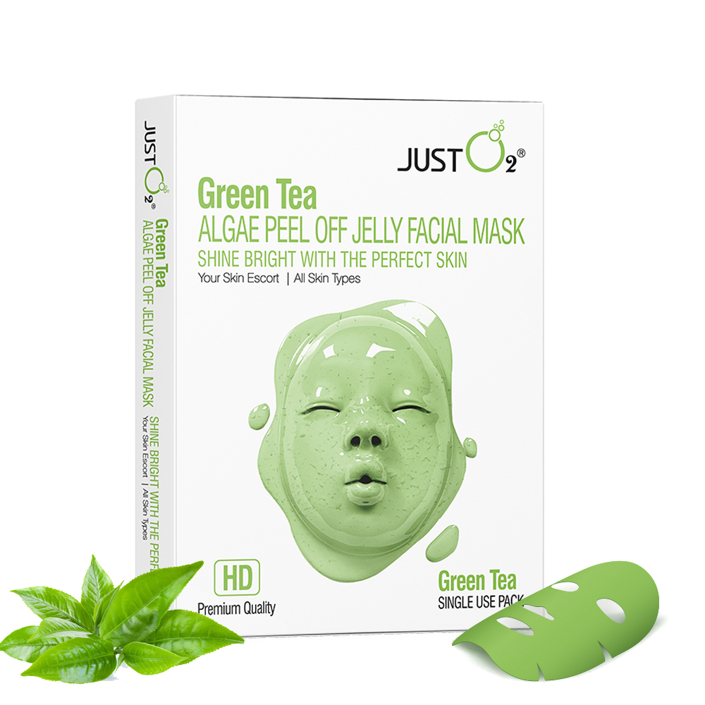 Green Tea  Algae Peel Off Jelly Facial Mask