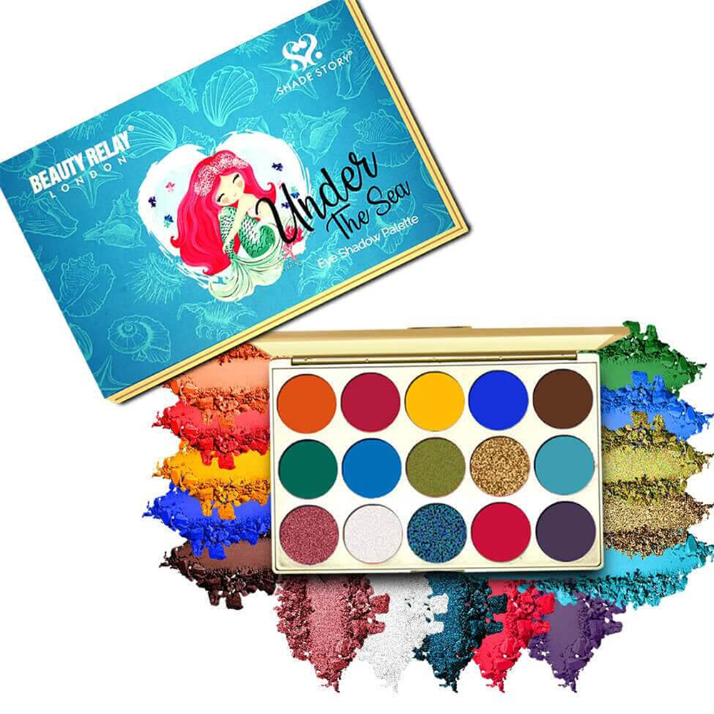 Shade Story Under the Sea Eye Shadow Palette - 45g