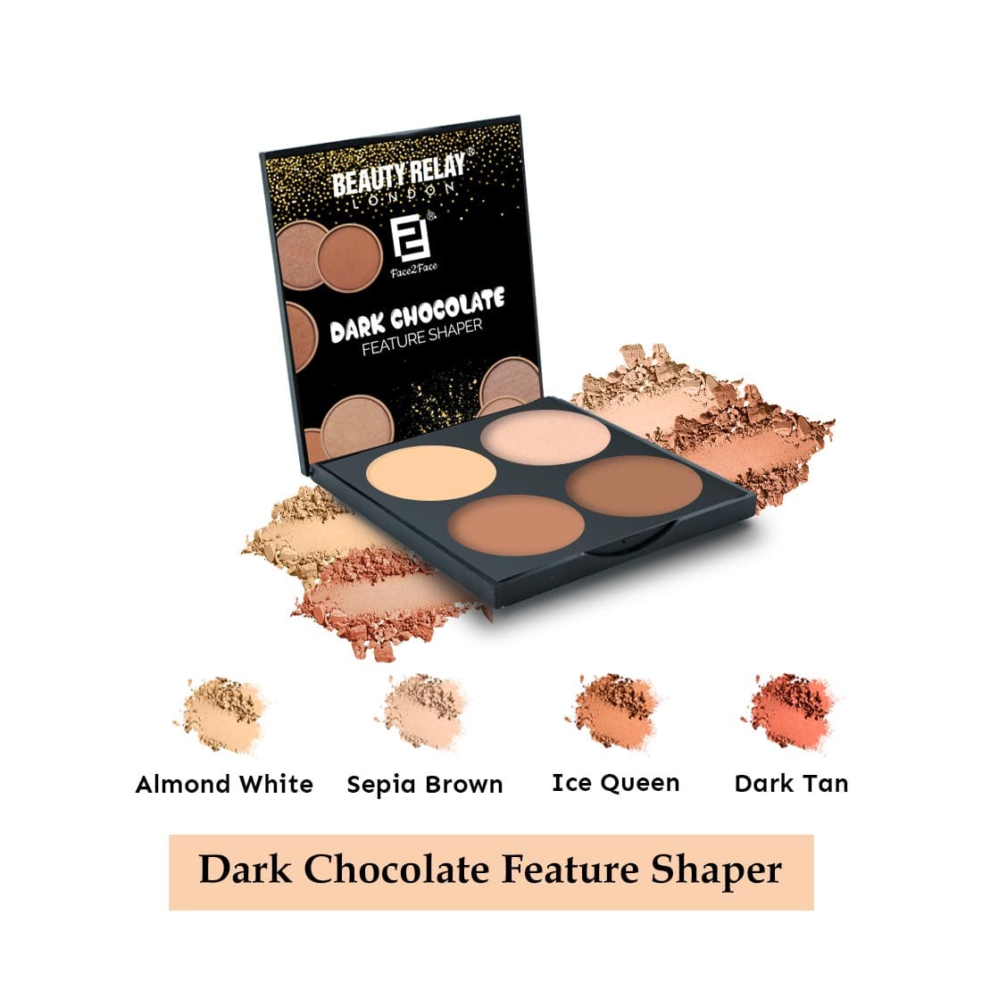 Face 2 Face Dark Chocolate Feature Shaper - 14g