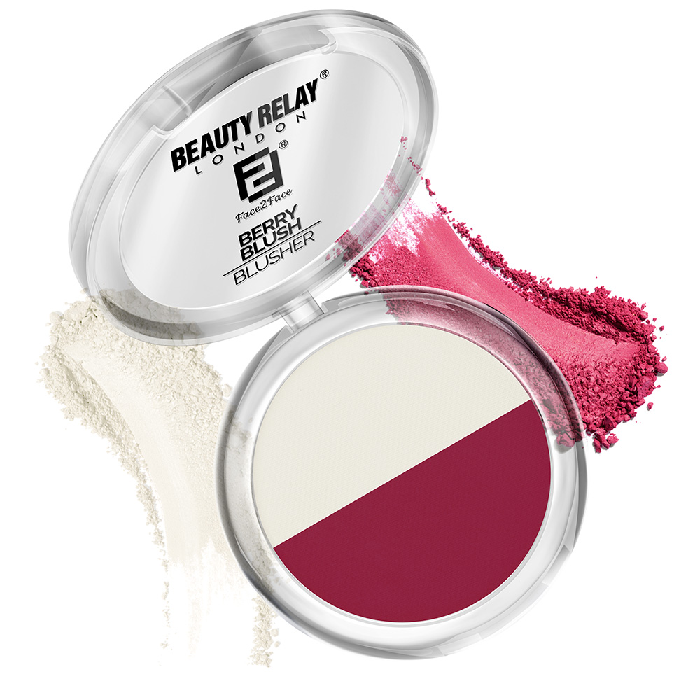 Face 2 Face Berry Blush Dual Tone Blusher - 12g