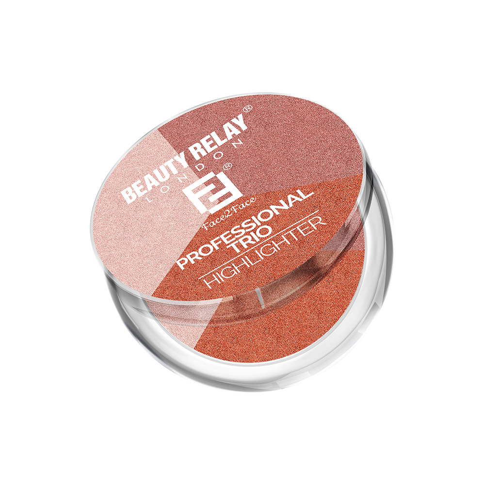 Face 2 Face Professional Trio Highlighter - 12g