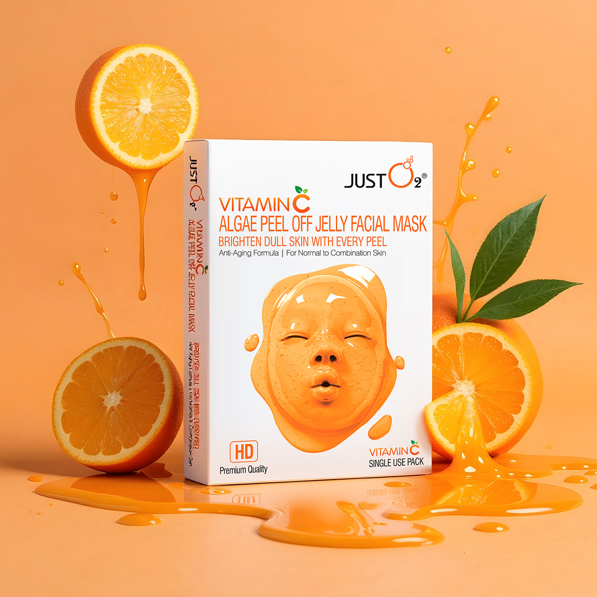 Vitamin C Algae Peel Off Jelly Facial Mask