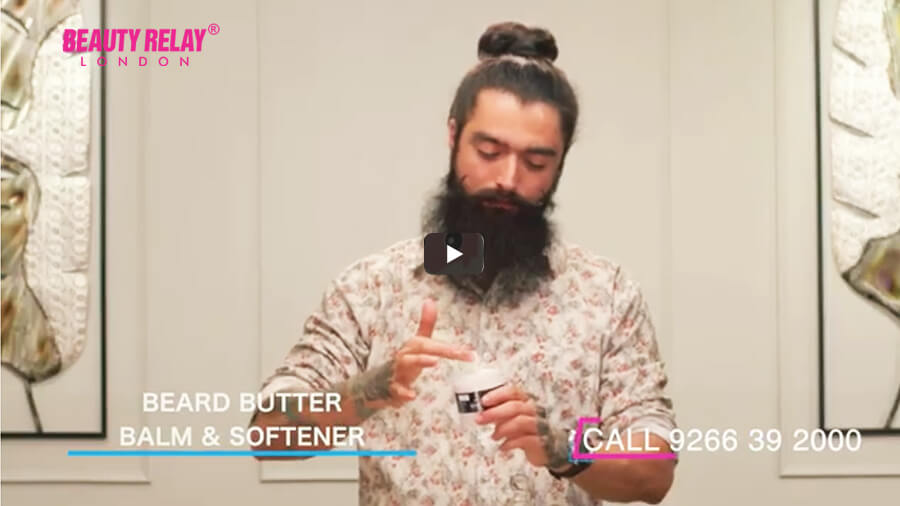 TV Dadhiyal Beard Butter Balm & Softner with Virgin Coconut Oil, Almond Oil, Candila Wax, Kokum Butter
