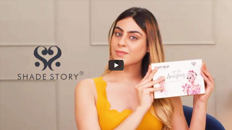 TV Shade Story Eye Am Amazing Palette With Shea Butter, Vitamin E, Vitamin C, Lemongrass Oil